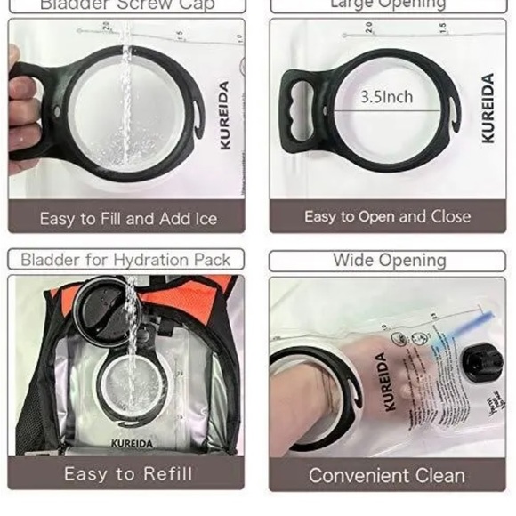 Kureida Water Reservoir 2 Liter - Picture 5 of 5